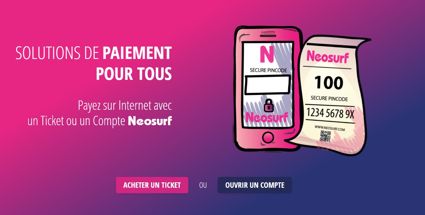 Vos paris sportifs avec Neosurf - PariFoot au Senegal