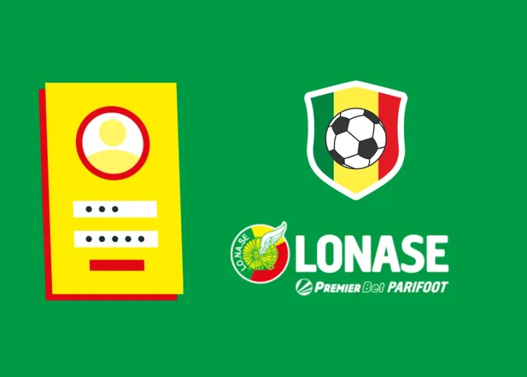 Inscription sur Lonase Bet